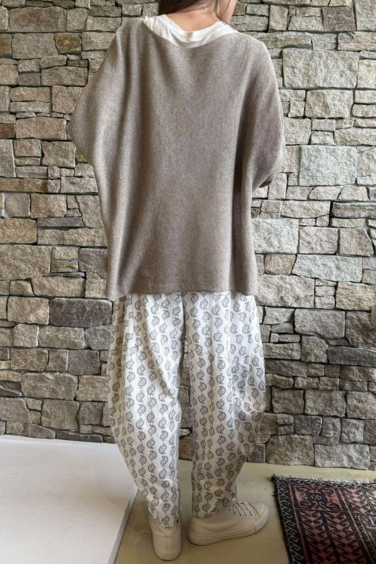 Conrad Slouch Cotton Knit Earth